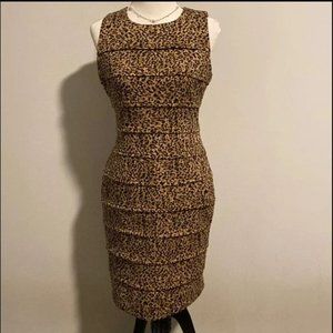 NWT Leopard print sleeveless dress